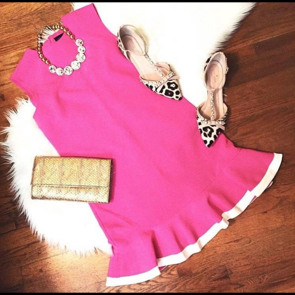 Victoria Beckham for Target Hot Pink Dress